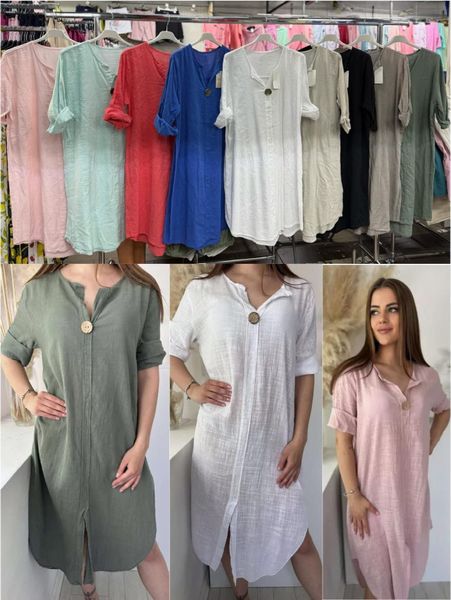  Kosilove saty lnene 250kc 