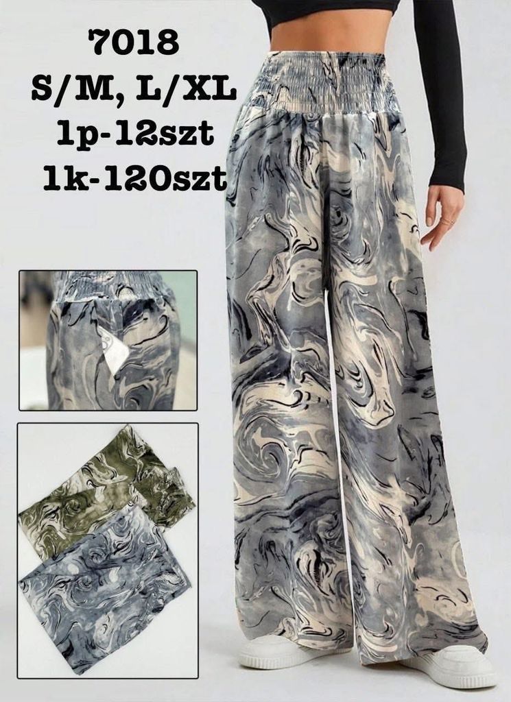 Kalhoty letni LEN 120kc 12ks