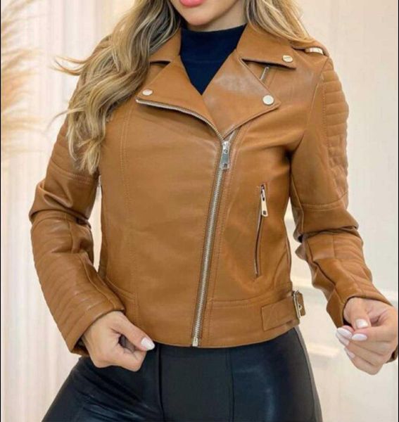  KOŽENÁ BUNDA HNEDÉ S-XXL ( 420KC 5KS) 