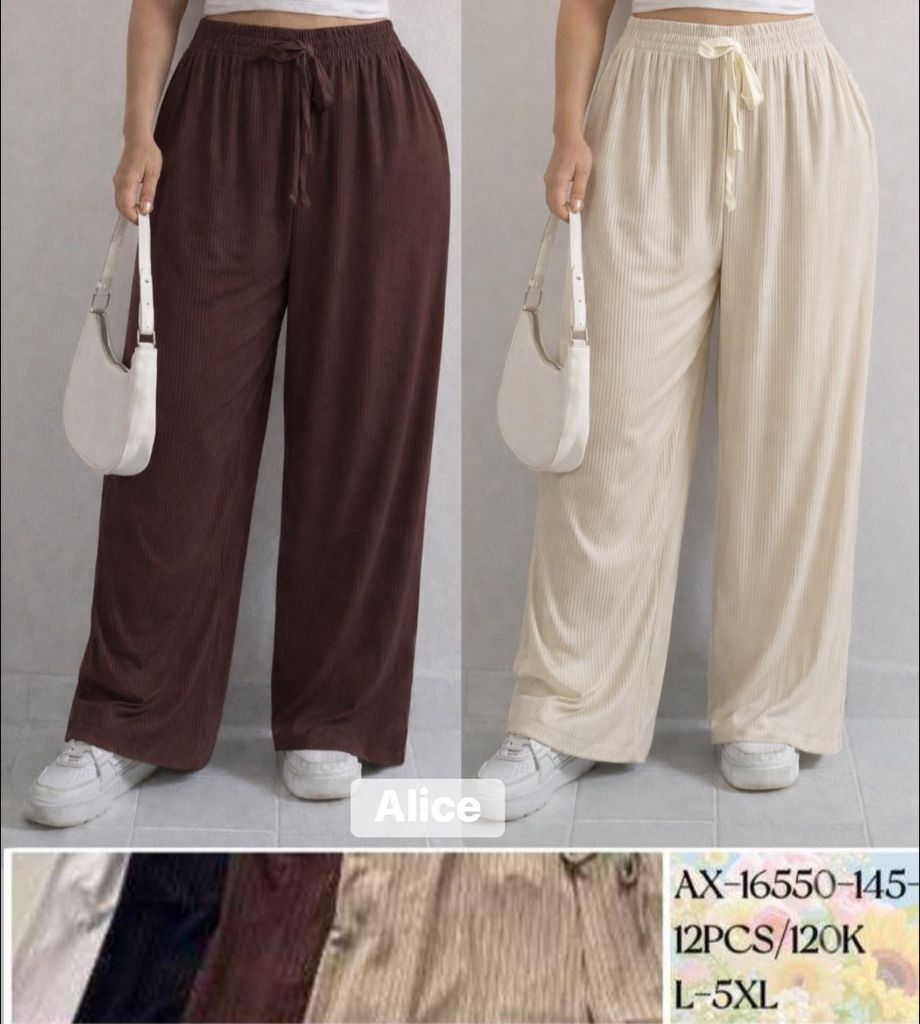 Kalhoty vzdusne  Plus size  120kc 12ks