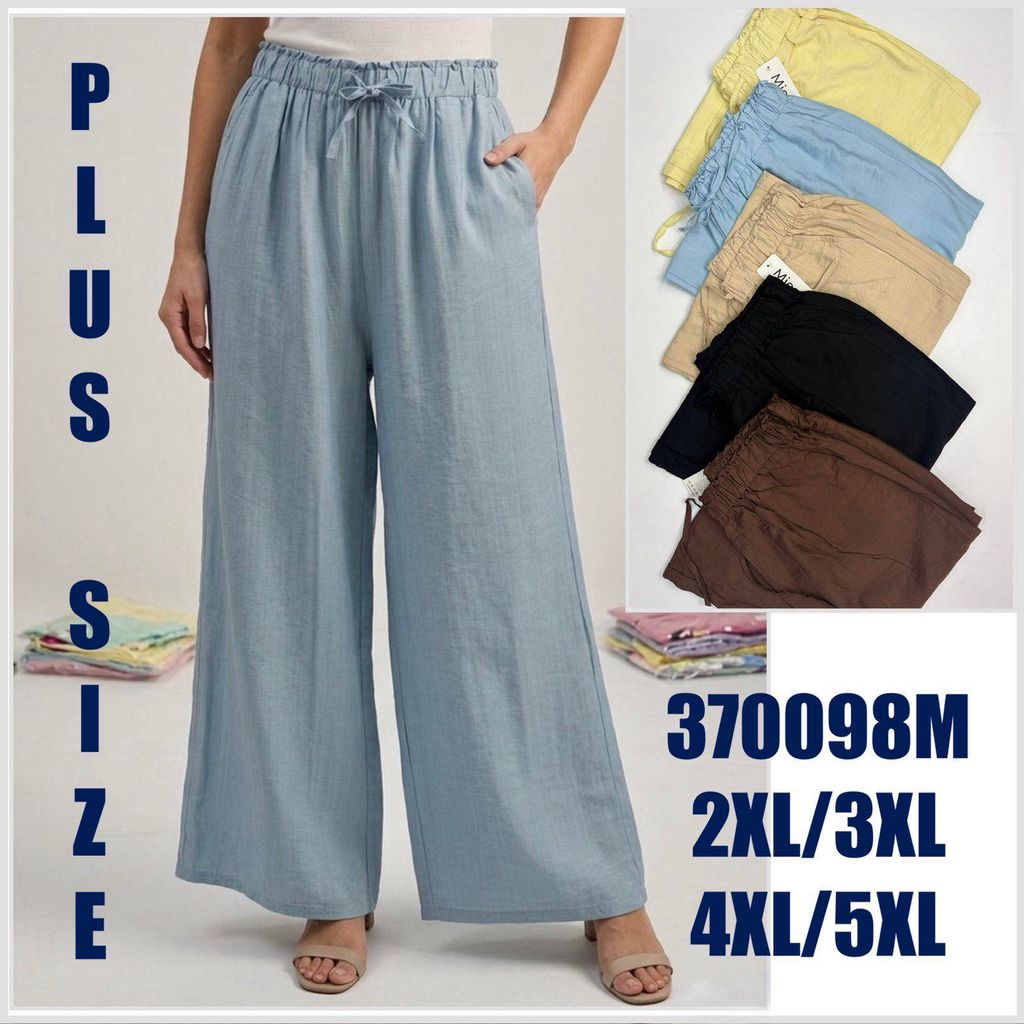 Kalhoty vzdusne 140kc 12ks Plussize 2XL-5XL