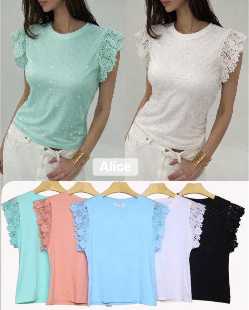 Tričko s kamínky 125kc 12ks