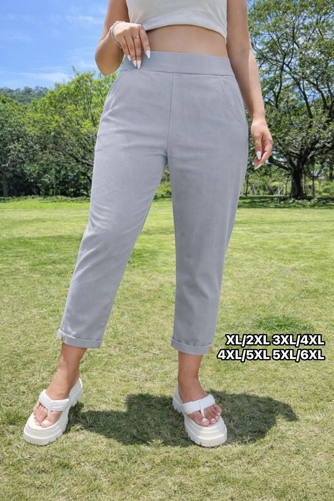 Kalhoty 7/8 Plussize XL-6XL (130KC 12KS)