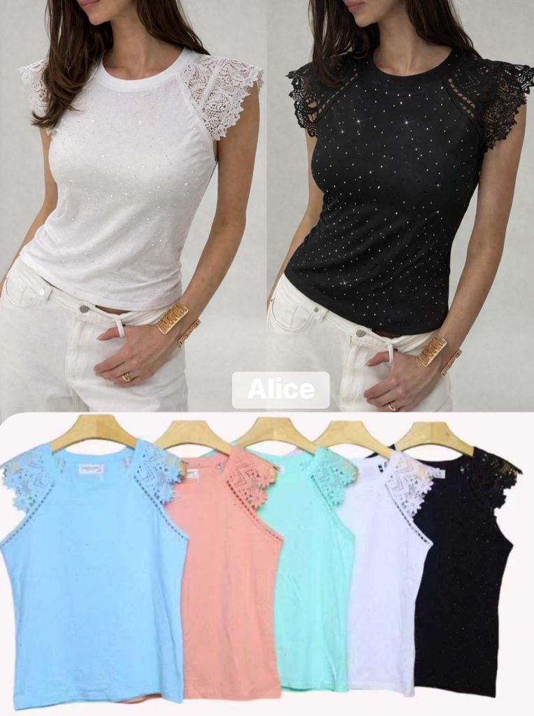 Tričko s kamínky 120kc 12ks