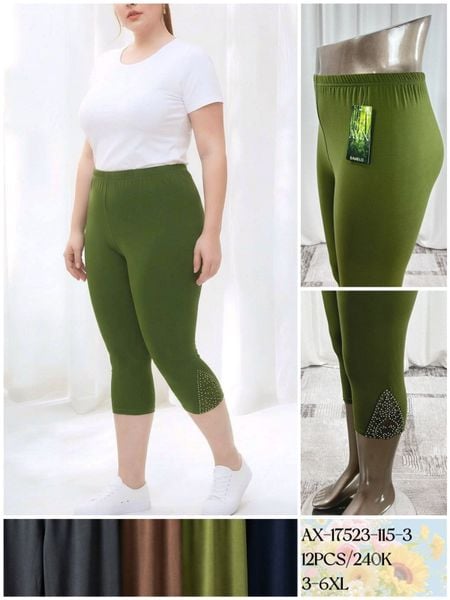  Leginy ala lelosi s kaminky 3/4 PLUSSIZE  95kc 12ks 