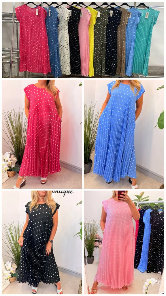 Saty puntikovane PLUSSIze 255kc