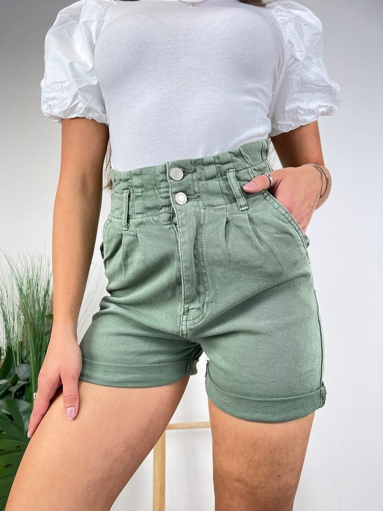 Džínové kraťasy(XS-XL)-(200KCX12KS)