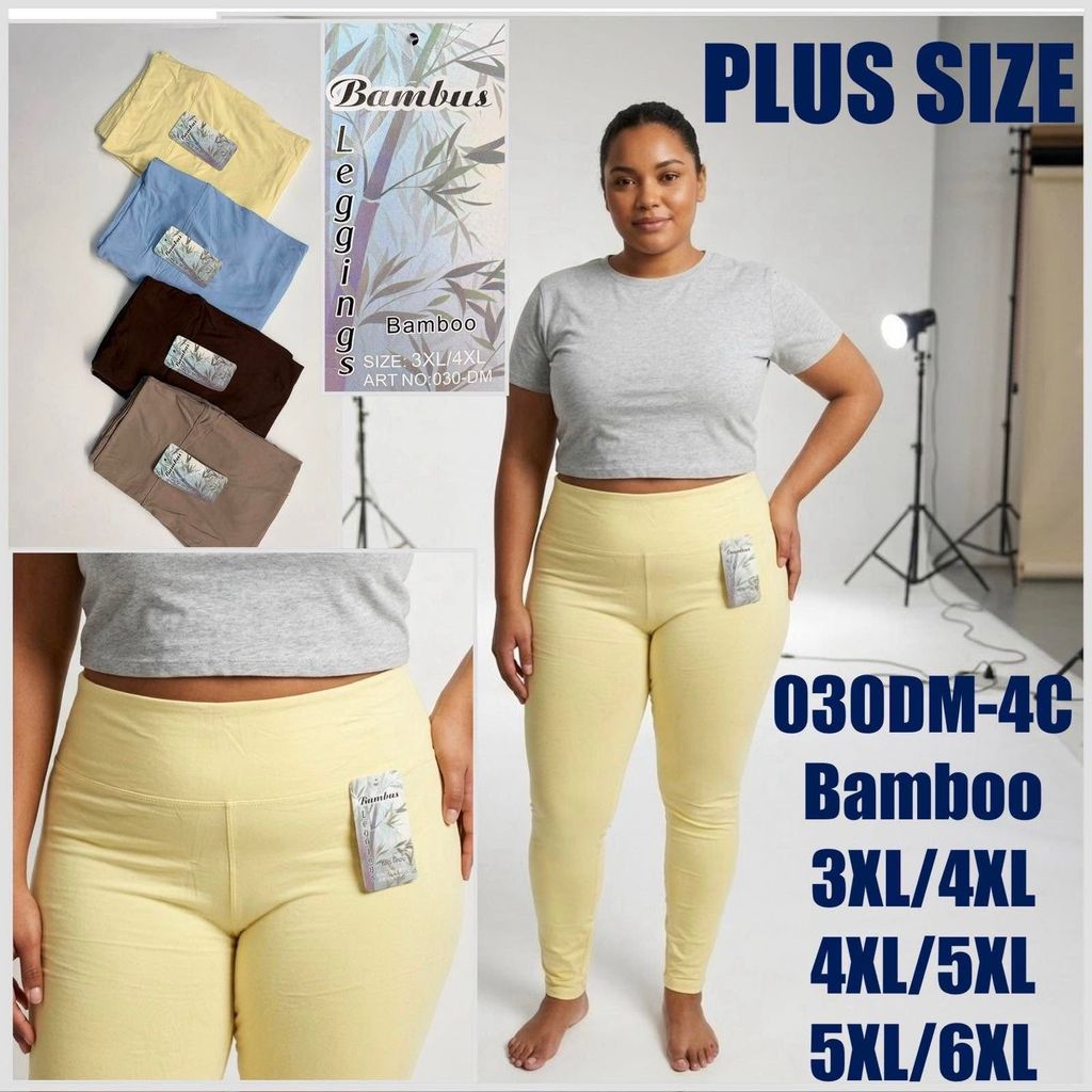 LEGINY ALA LELOSI PLUS SIZE 2XL-6XL (90KC X 12KS)