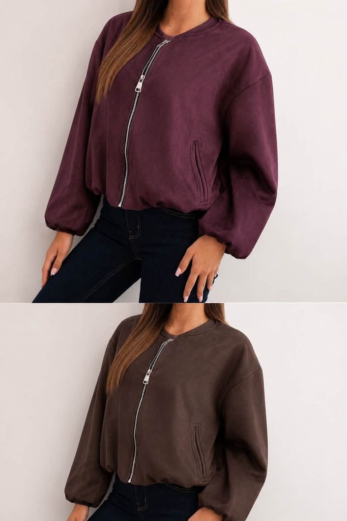SEMIŠOVÁ OVERSIZE BOMBER BUNDA 355kc