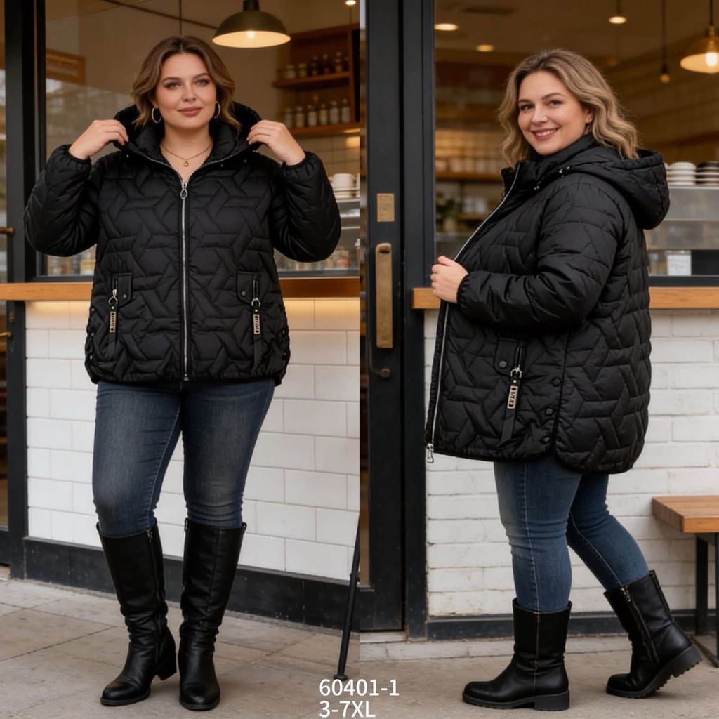 Podzimni bunda PLUSSIZE (420kc 5ks)