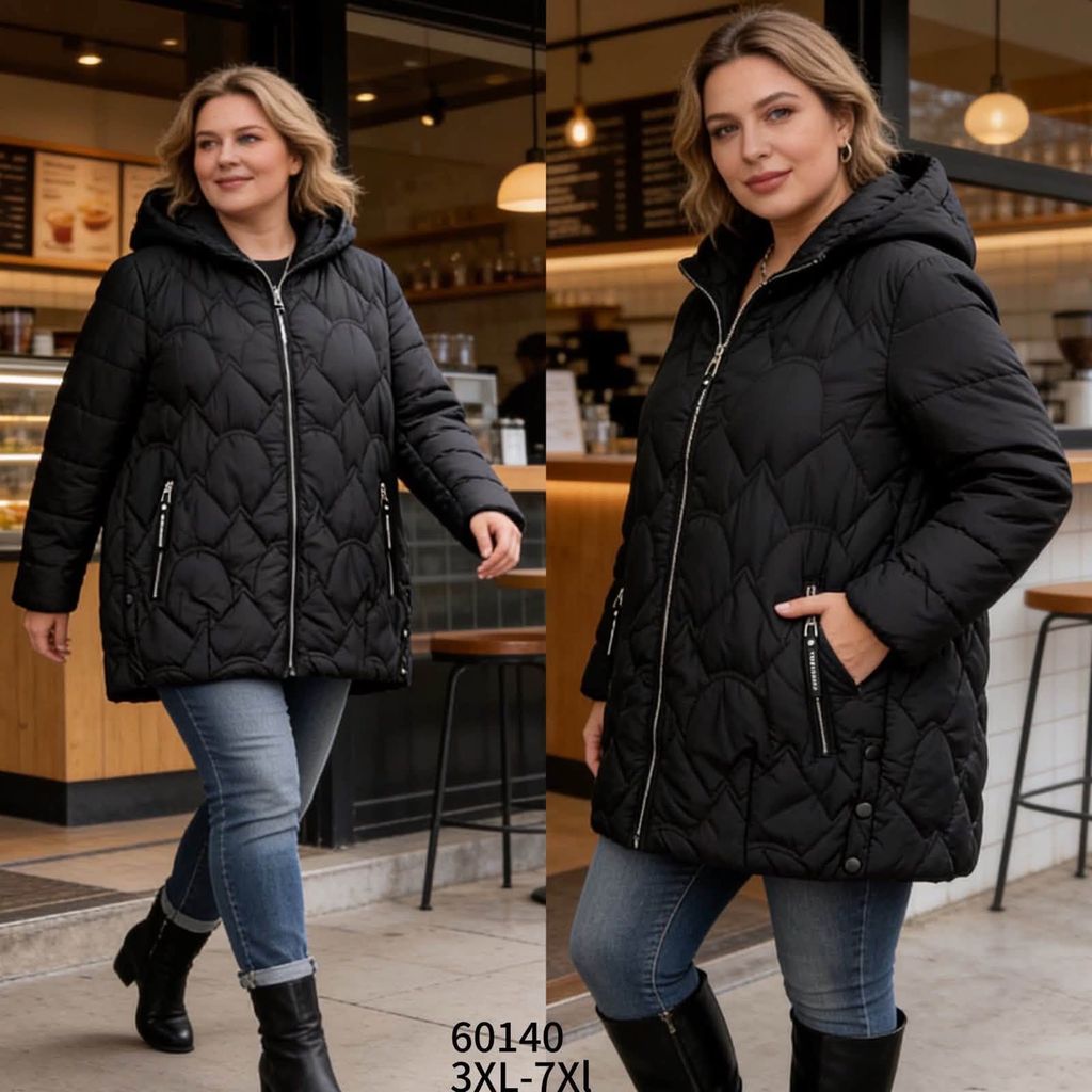 Podzimni bunda PLUSSIZE (420kc 5ks)