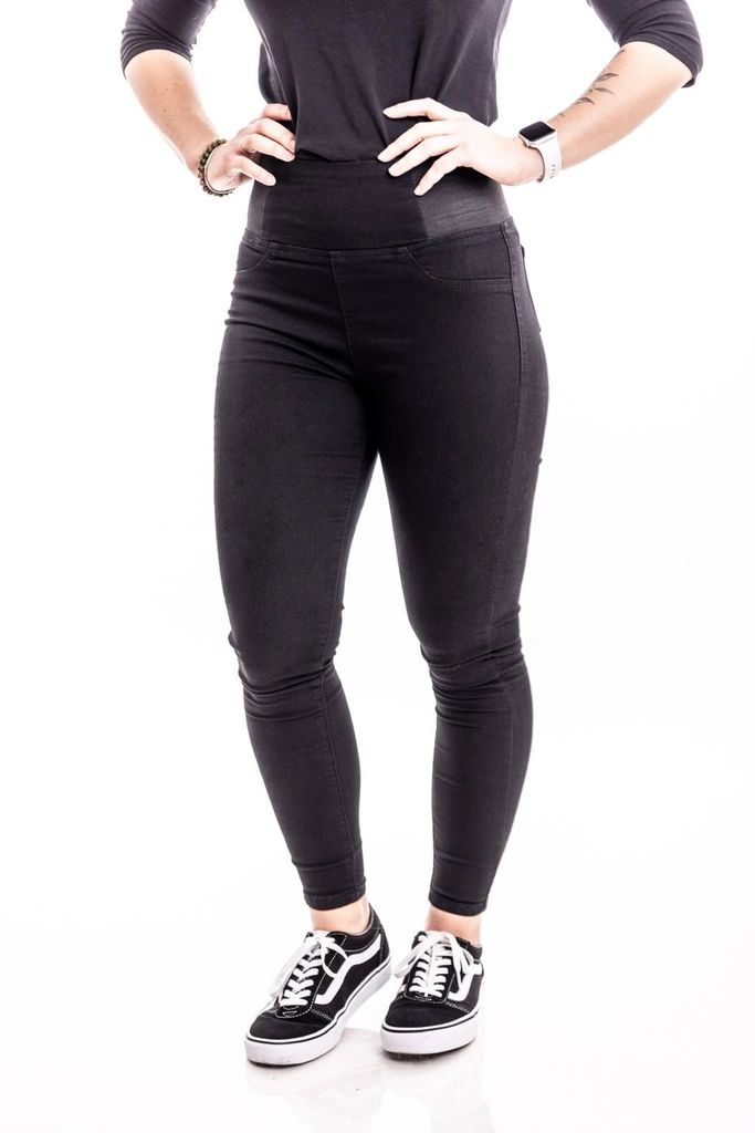 Oblíbené džíny s gumou v pase M.Sara 250kc 12KS