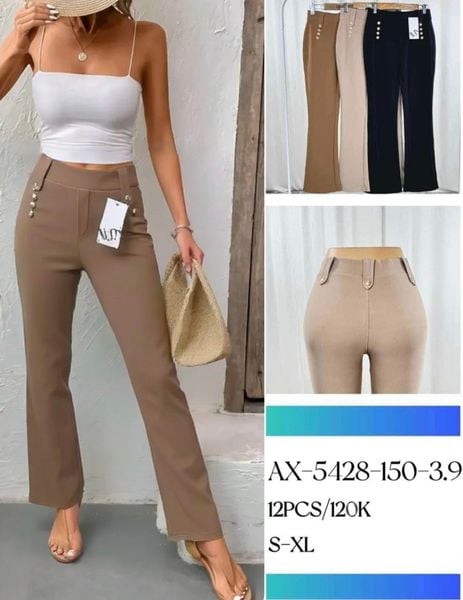  Kalhoty zvonove ( 120kc x12ks) 