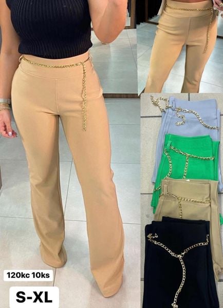  Kalhoty zvonove ( 100kc x12ks) 