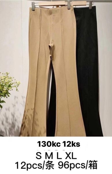  Kalhoty zvonove (130kc x12ks) 