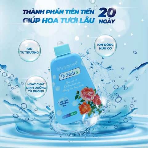 COMBO 10 Nước Dưỡng Hoa DR.NATRO Cao Cấp Công Nghệ Nhật Bản 300ml