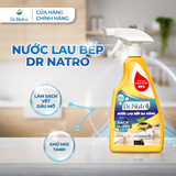 Combo Siêu Tẩy Đa Năng & Nước Lau Bếp Đa Năng DR.NATRO - Tặng kèm 1 Chai Tẩy Đa Năng 50ml + 1 Miếng Xốp Chà Nhám
