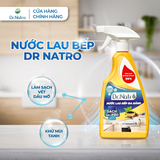 Combo Siêu Tẩy Đa Năng & Nước Lau Bếp Đa Năng DR.NATRO - Tặng kèm 1 Chai Tẩy Đa Năng 50ml + 1 Miếng Xốp Chà Nhám