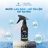 Combo Nước Dưỡng Hoa & Nước Lau Bàn Thờ DR.NATRO - Tặng Kèm Tặng 1 Chai Tẩy Đa Năng 50ml + 1 Miếng Xốp Chà Nhám