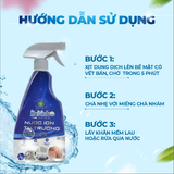 Combo 2 Siêu Tẩy Đa Năng DR.NATRO 500 ml - Tặng Kèm 1 Chai Tẩy Đa Năng 50ml + 2 miếng chà nhám + 2 miếng cước tím