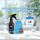 Combo Nước Dưỡng Hoa & Nước Lau Bàn Thờ DR.NATRO - Tặng Kèm Tặng 1 Chai Tẩy Đa Năng 50ml + 1 Miếng Xốp Chà Nhám
