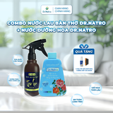 Combo Nước Dưỡng Hoa & Nước Lau Bàn Thờ DR.NATRO - Tặng Kèm Tặng 1 Chai Tẩy Đa Năng 50ml + 1 Miếng Xốp Chà Nhám