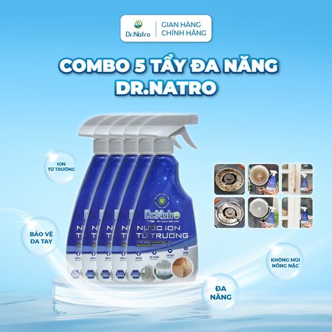 COMBO 5 Siêu Tẩy Đa Năng DR.NATRO 500ml