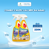 COMBO 2 Nước Lau Bếp Đa Năng DR.NATRO 500ml
