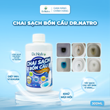 Chai sạch bồn cầu DR.NATRO 300ml Siêu Sạch Kháng Khuẩn