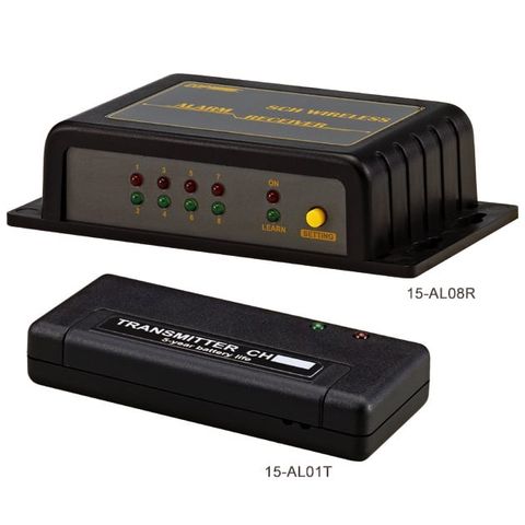 Bộ thu tín hiệu phát báo động không dây sử dụng Pin