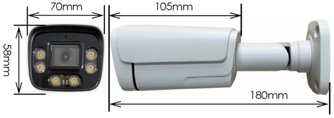 Camera XBK16AV – Camera HD 5MP truyền dẫn A/V qua Coax/UTP