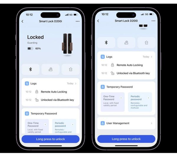 Khóa cửa thông minh Aqara D200i – Mở khóa nhận diện khuôn mặt 3D, bảo mật vượt trội