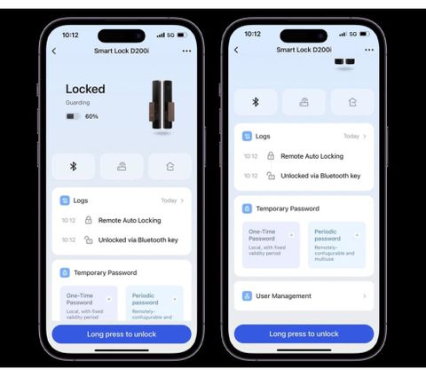 Khóa cửa thông minh Aqara D200i nhận diện khuôn mặt 3D