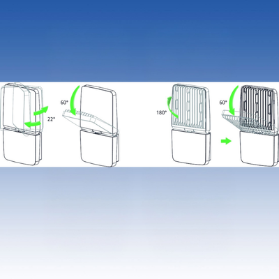 TheLeda P12 AL – Đèn LED thông minh gắn tường ngoài trời, chống nước IP55