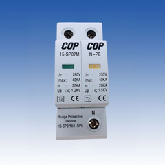 15-SP07M-2 – Thiết bị chống sét lan truyền 1 pha 280VAC, 40kA, 15kV