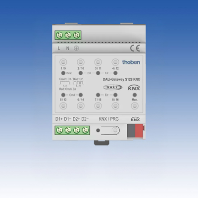 DALI-Gateway S128 KNX – Điều khiển chiếu sáng DALI KNX