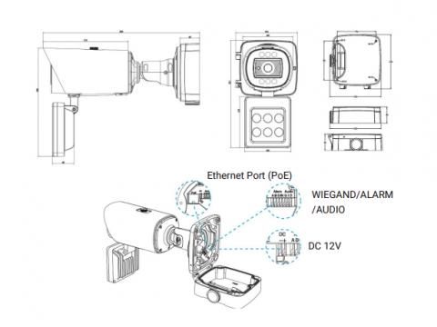 NS8B6L-LPR0430 - Camera giao thông AI