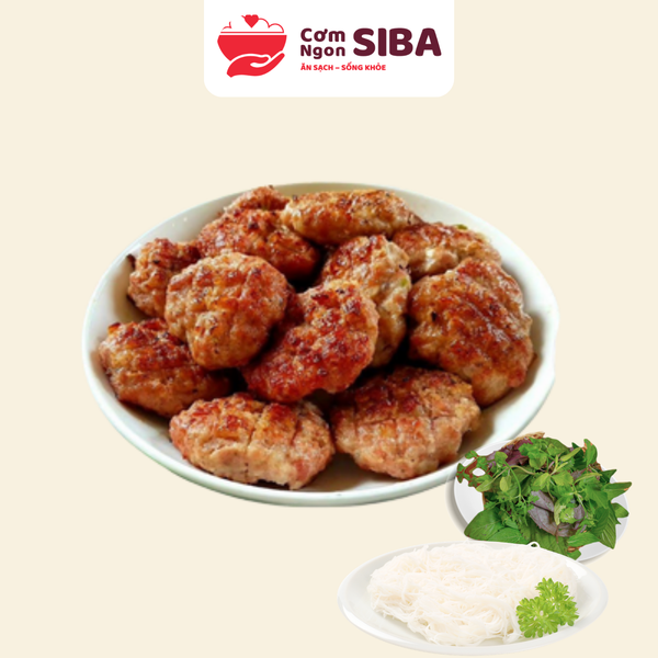 Bún chả viên (Miền Bắc)