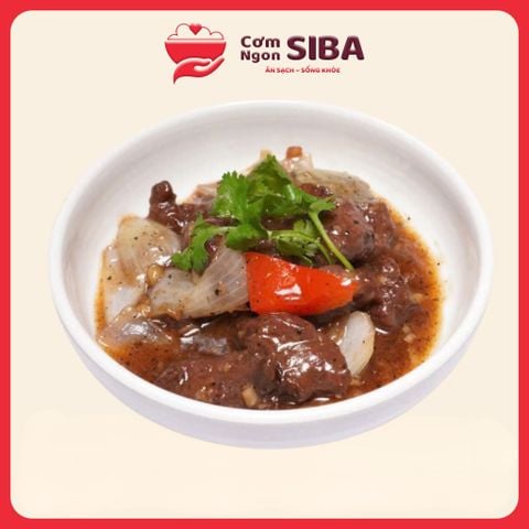 [MÓN ĂN THÊM] _ Bò Sốt Tiêu Đen MB