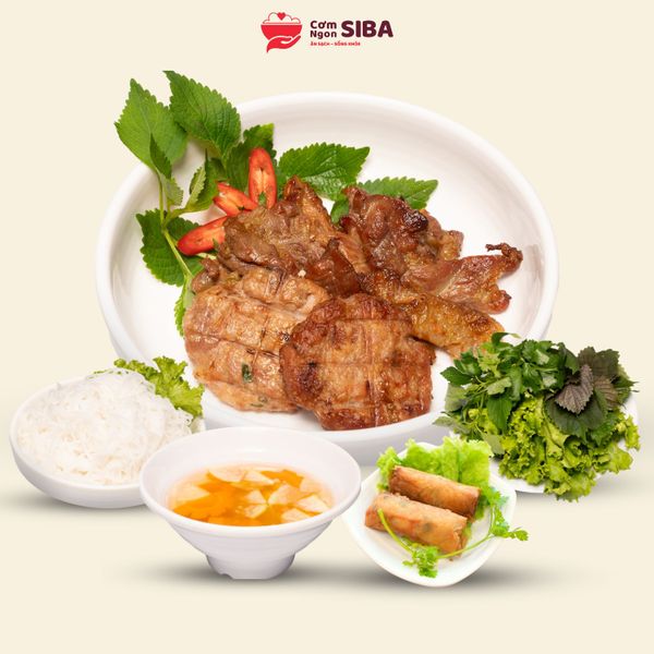 Bún Chả Hà Nội (thêm Nem Rán) MN