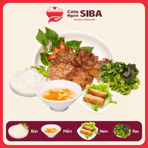 Bún Chả Hà Nội (thêm Nem Rán) MN