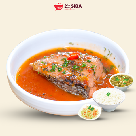 Cơm Cá Thu Sốt Cà