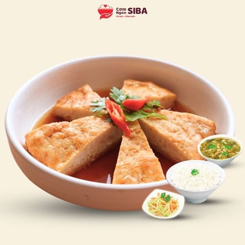 Cơm Chả Mỡ Kho MN