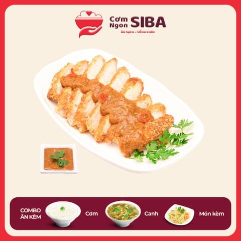 CƠM THỊT HEO CHIÊN XÙ