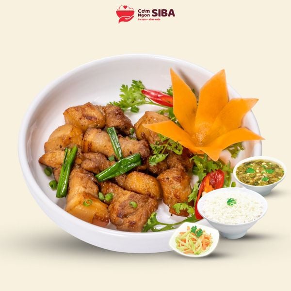 [MT] - CƠM THỊT RANG CHÁY CẠNH