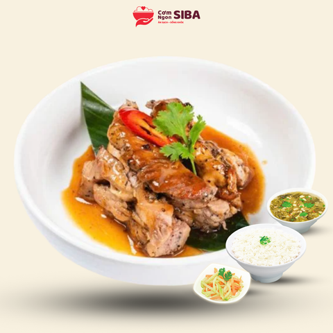 Cơm Thịt Sốt Teriyaki_MB