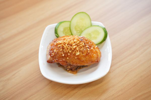 Xôi Gà Chiên Mắm Tỏi