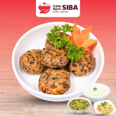 Cơm Chả Nấm Chay_MN