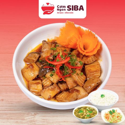 Cơm Nấm Đùi Gà Kho Chay_MN