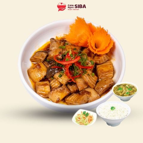 Cơm Nấm Đùi Gà Chay _MB